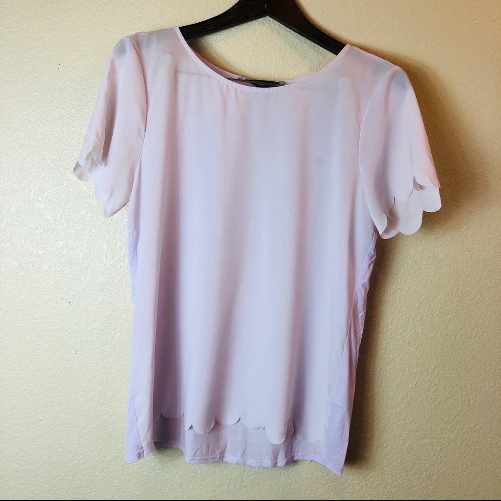 French Connection || Purple Blouse